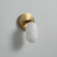 Load image into Gallery viewer, Norevia Alabaster Wall Sconce
