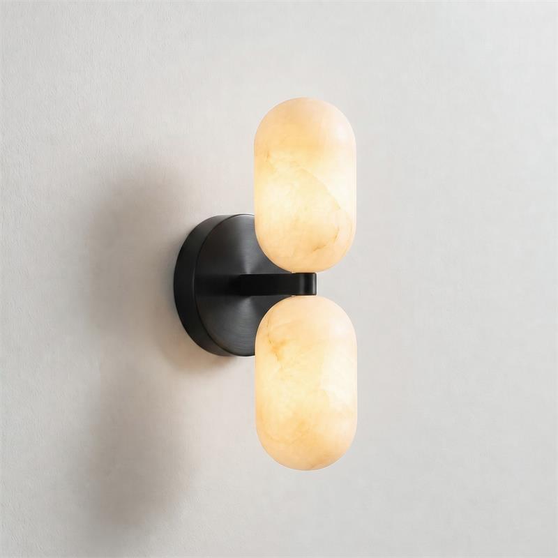 Norevia Alabaster Wall Sconce