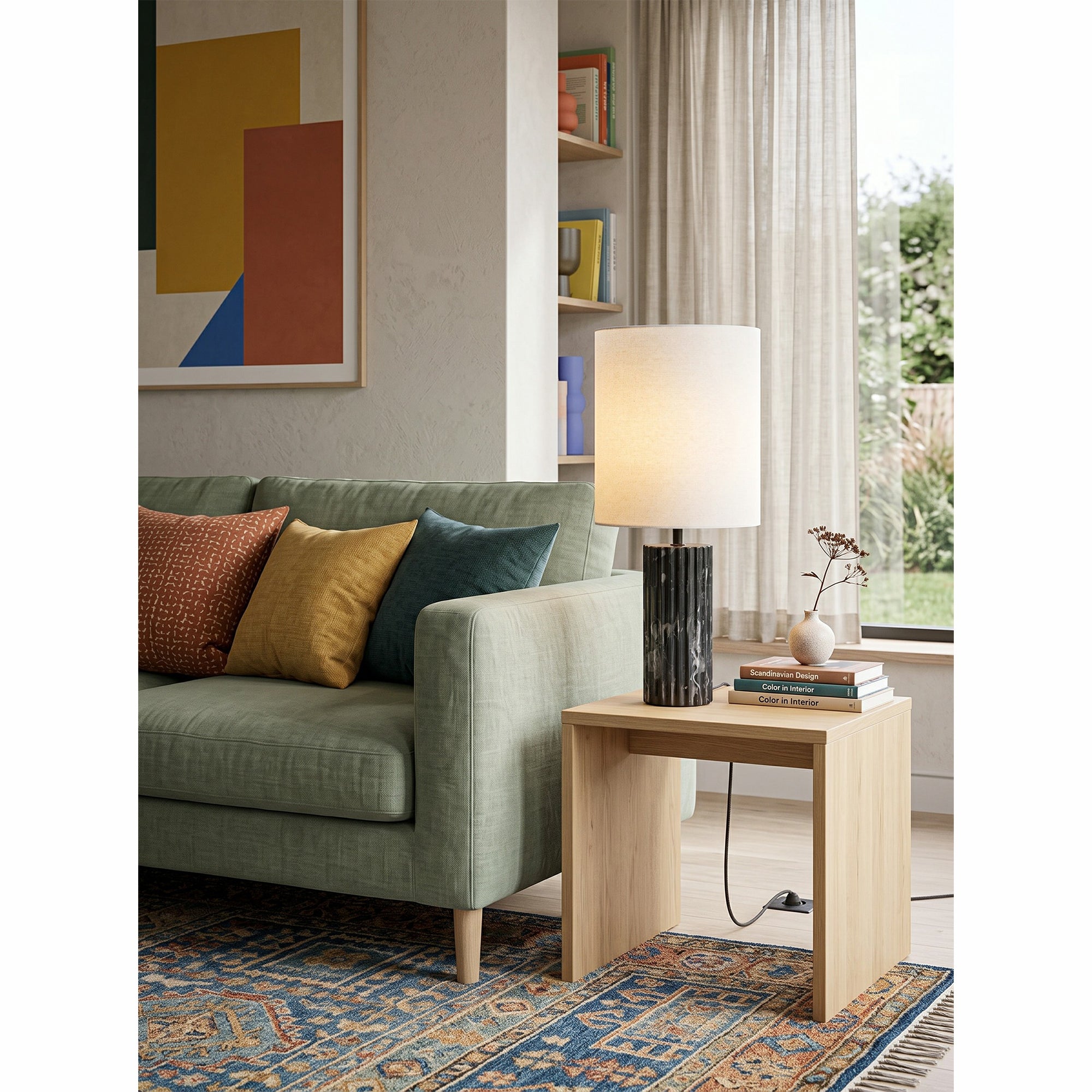 Noveris Marble Table Lamp