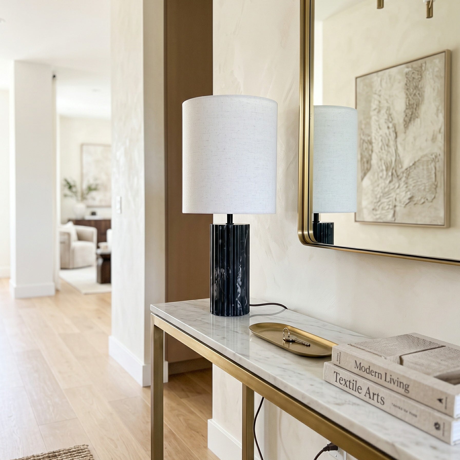 Noveris Marble Table Lamp