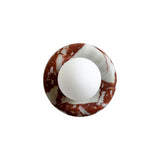 Novi Marble Travertine Wall Sconce