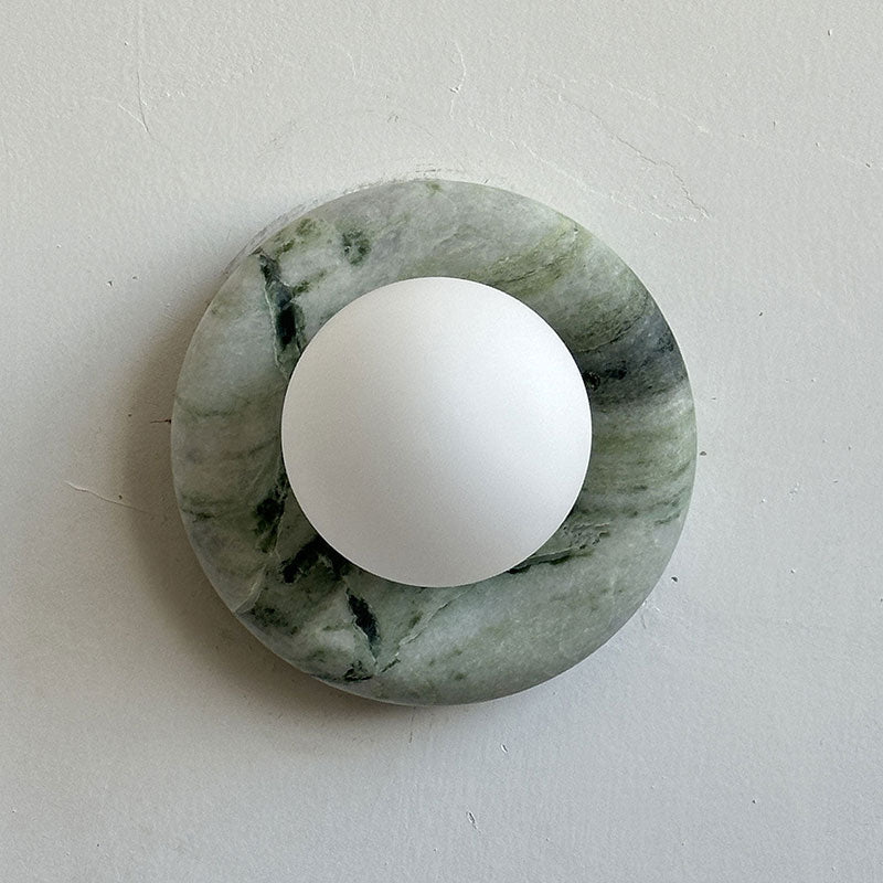 Novi Marble Travertine Wall Sconce