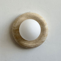 Novi Marble Travertine Wall Sconce – detail 19
