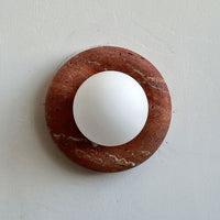 Novi Marble Travertine Wall Sconce – detail 20