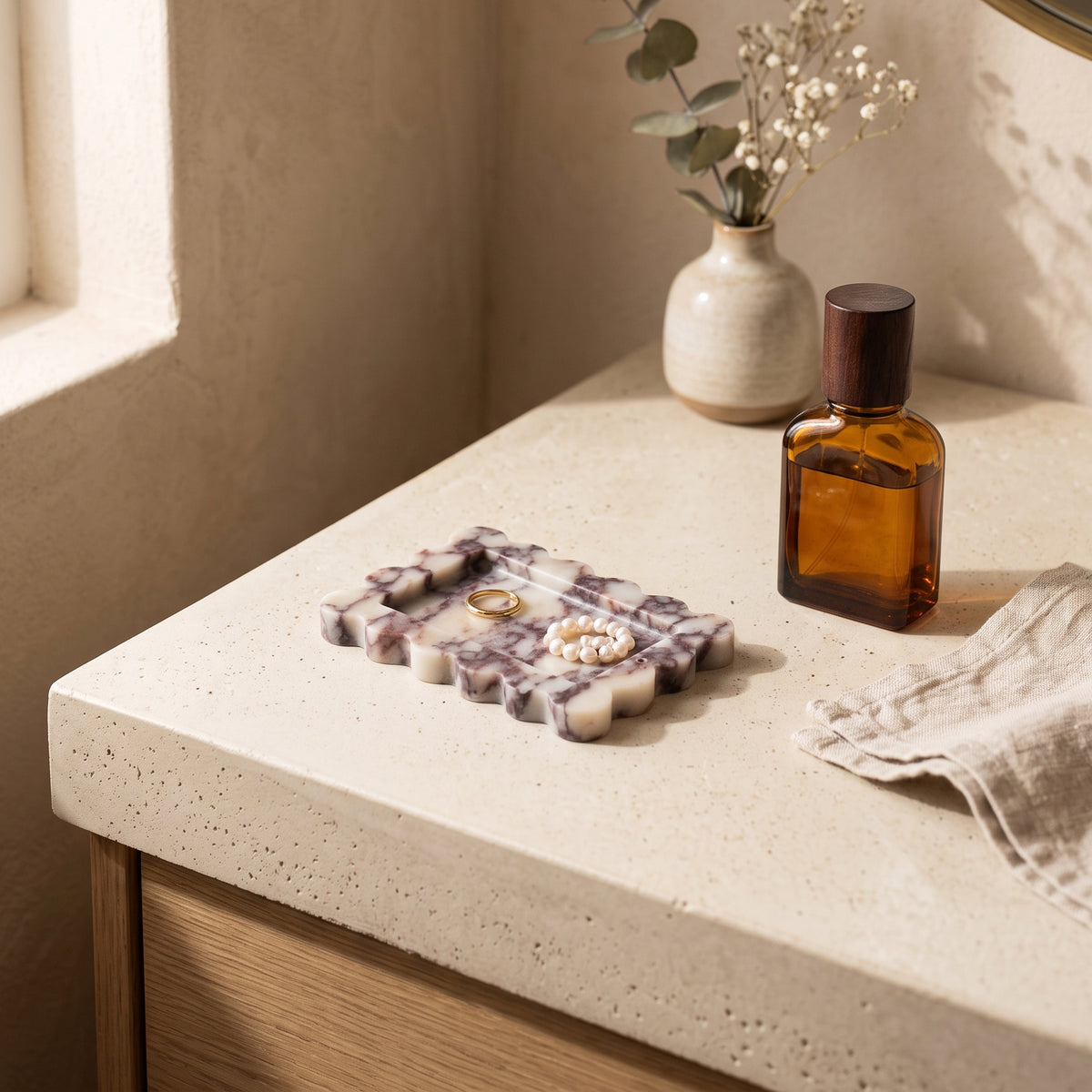 Odette Marble Tray