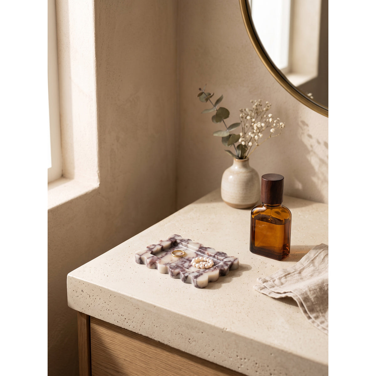 Odette Marble Tray