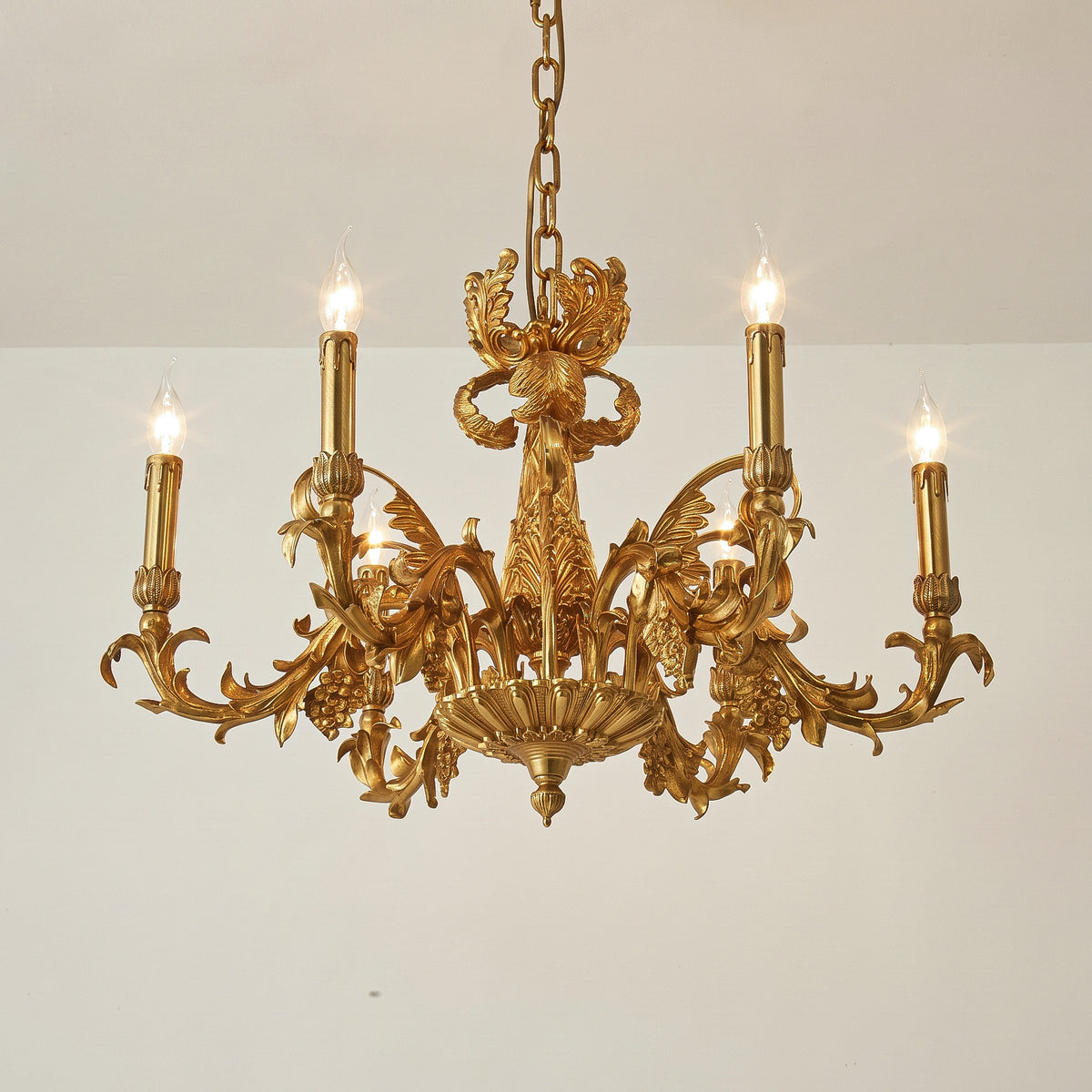 Orangerie Brass Chandelier
