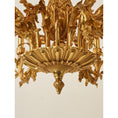 Load image into Gallery viewer, Orangerie Brass Chandelier
