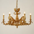 Load image into Gallery viewer, Orangerie Brass Chandelier
