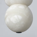 Load image into Gallery viewer, Orba Chain Alabaster Chandelier
