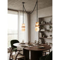 Load image into Gallery viewer, Orba Chain Alabaster Chandelier
