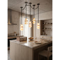 Load image into Gallery viewer, Orba Chain Alabaster Chandelier
