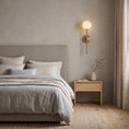 Load image into Gallery viewer, Orbessa Alabaster Globe Wall Sconce
