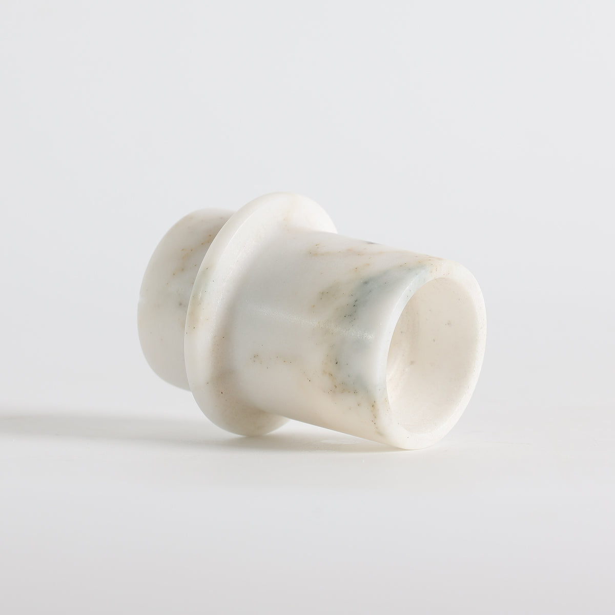 Orbit Pillar Marble Candle Holder