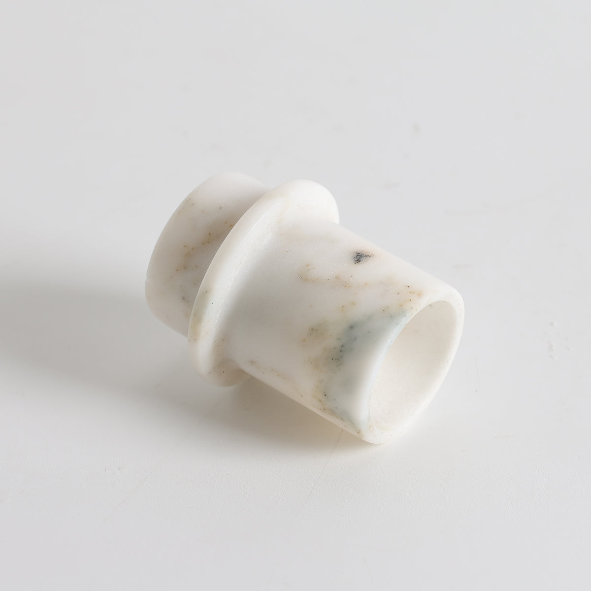 Orbit Pillar Marble Candle Holder