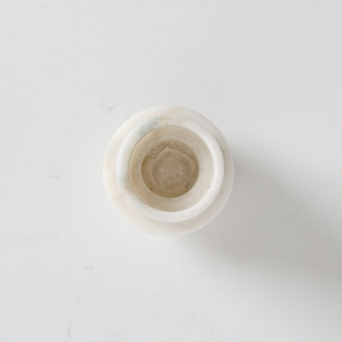 Orbit Pillar Marble Candle Holder