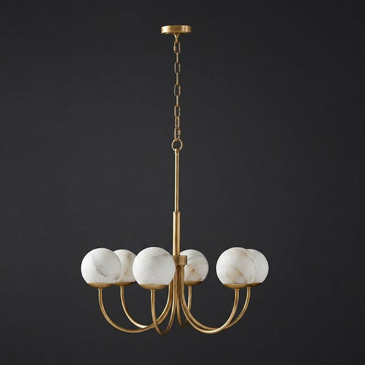 Orillia Alabaster Chandelier – detail 19