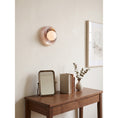 Load image into Gallery viewer, Orli Pink Onyx Wall Sconce
