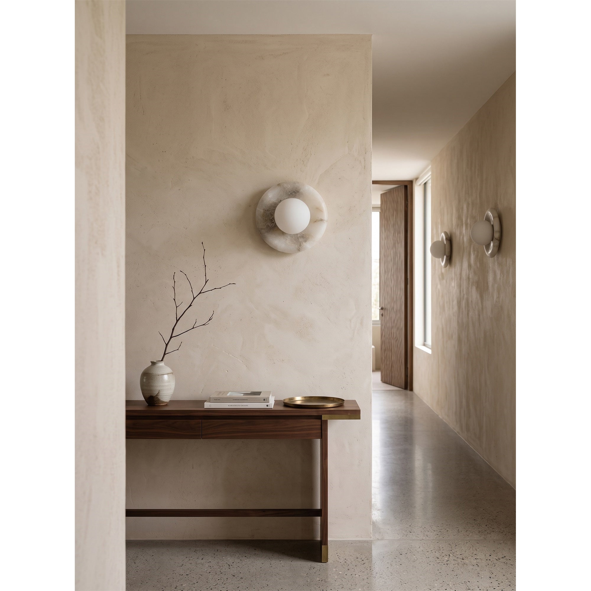 Orli Spain Alabaster Wall Sconce