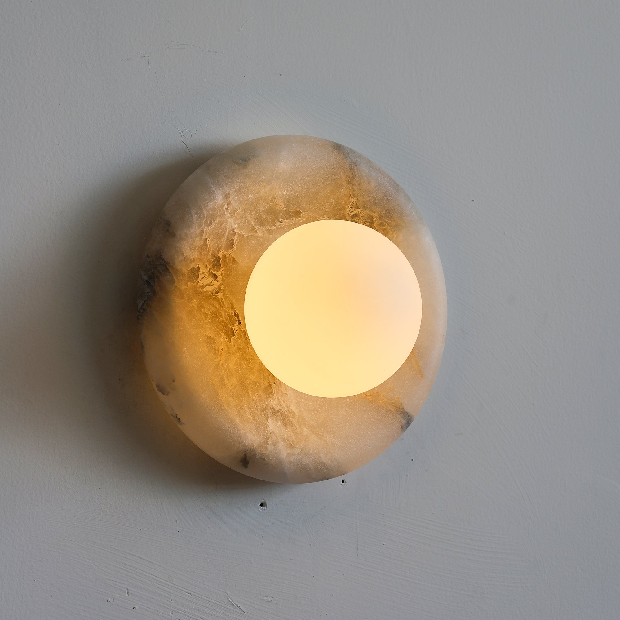 Orli Spain Alabaster Wall Sconce