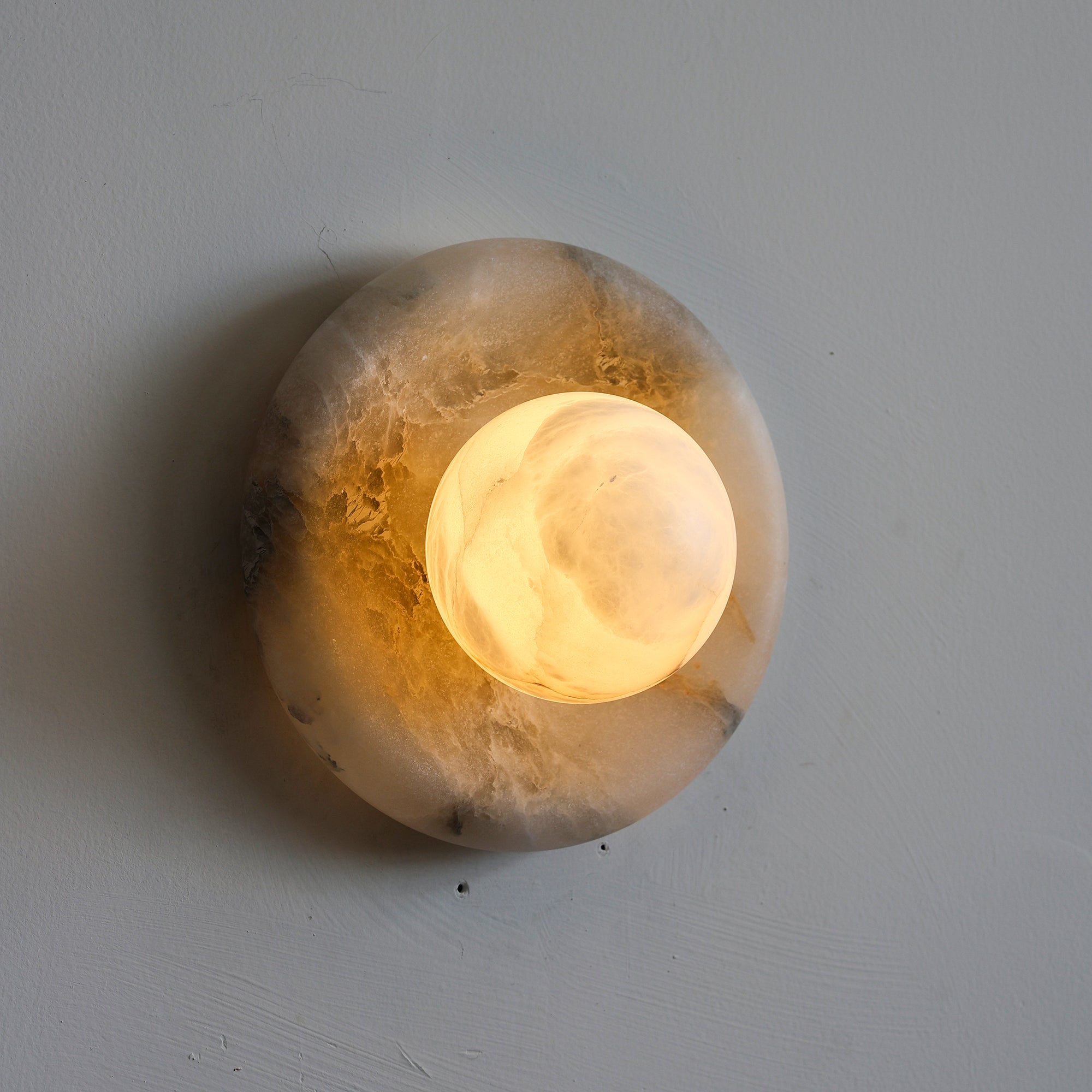 Orli Spain Alabaster Wall Sconce