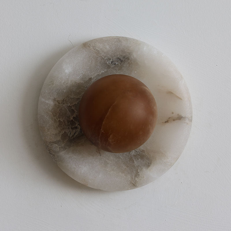 Orli Spain Alabaster Wall Sconce