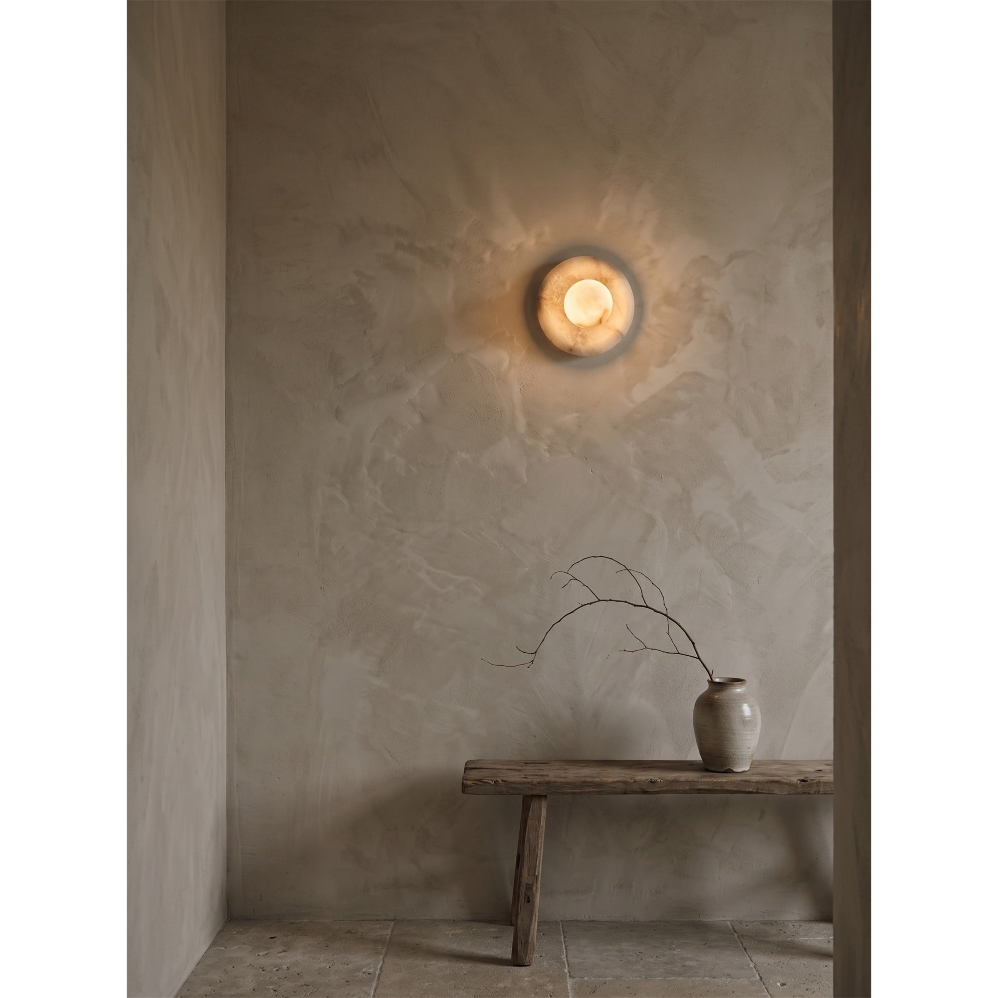 Orli Spain Alabaster Wall Sconce