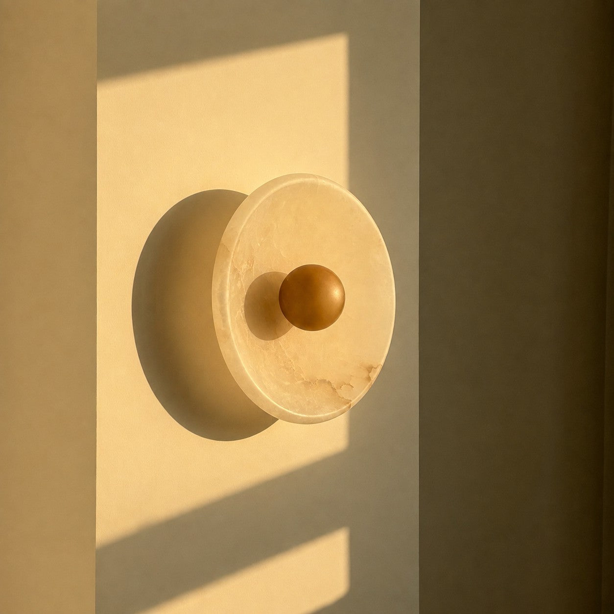 Orlisse Alabaster Wall Sconce