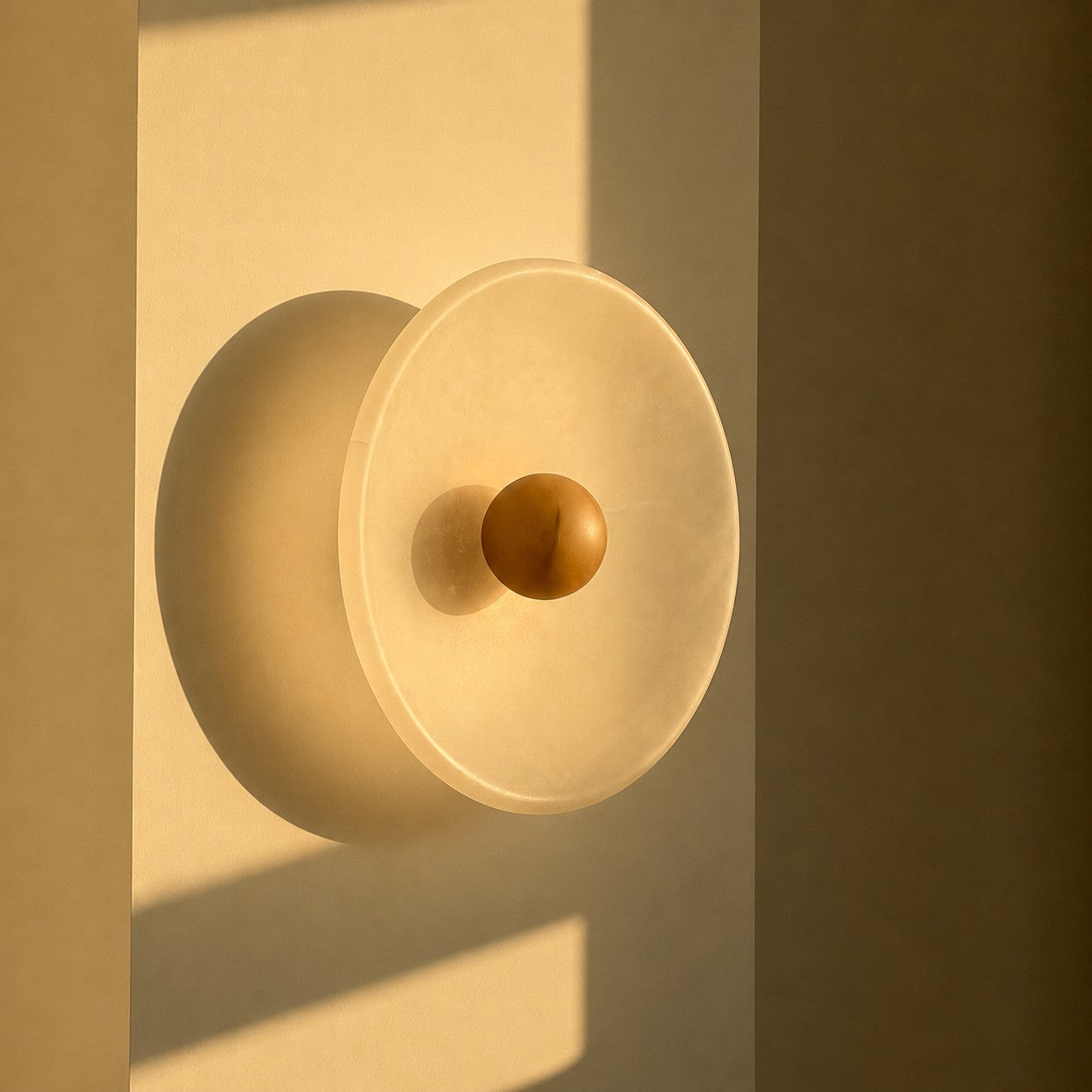 Orlisse Alabaster Wall Sconce