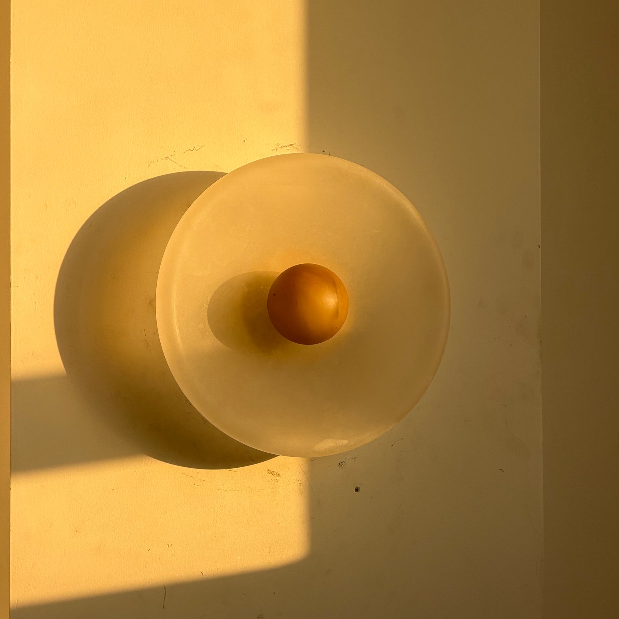 Orlisse Alabaster Wall Sconce