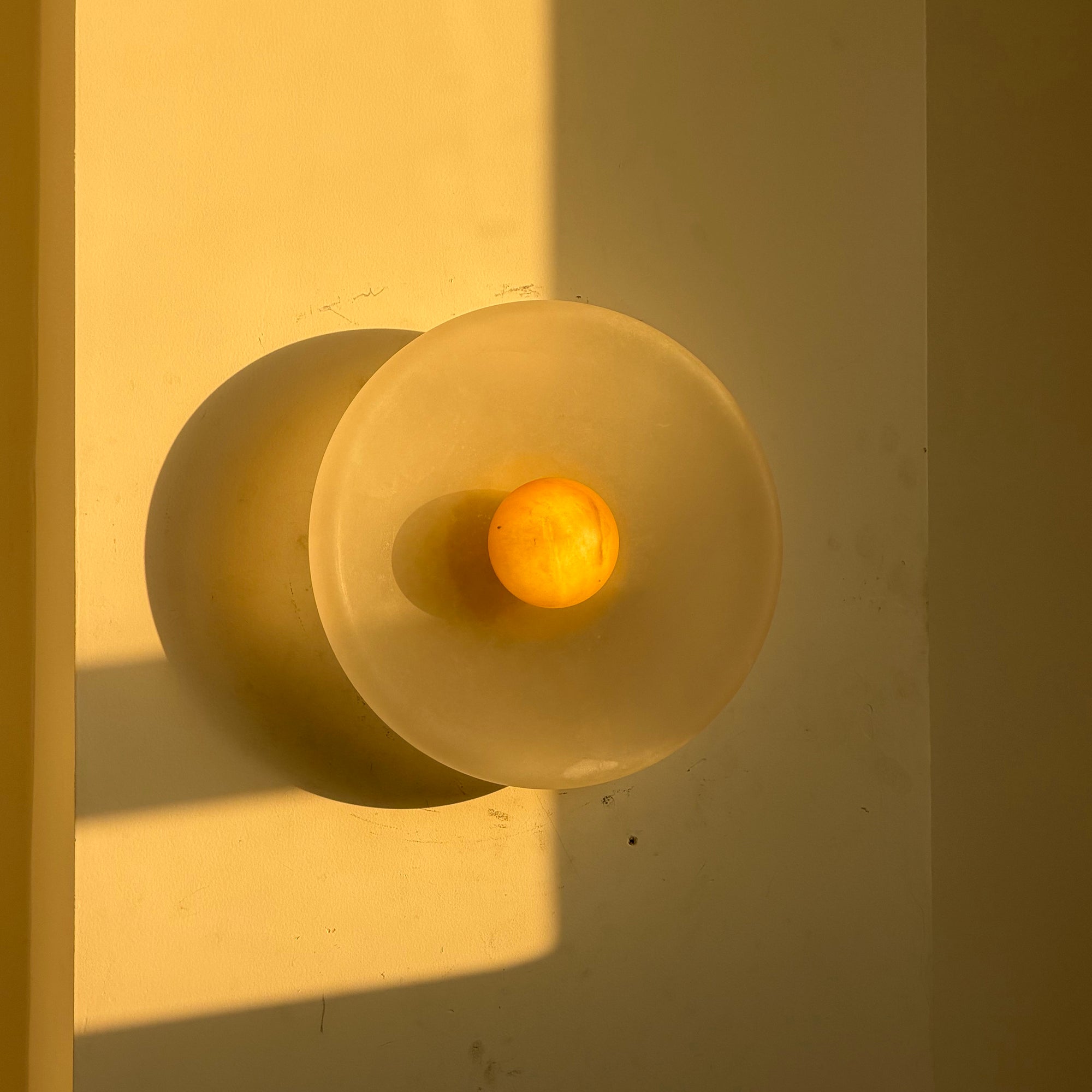 Orlisse Alabaster Wall Sconce