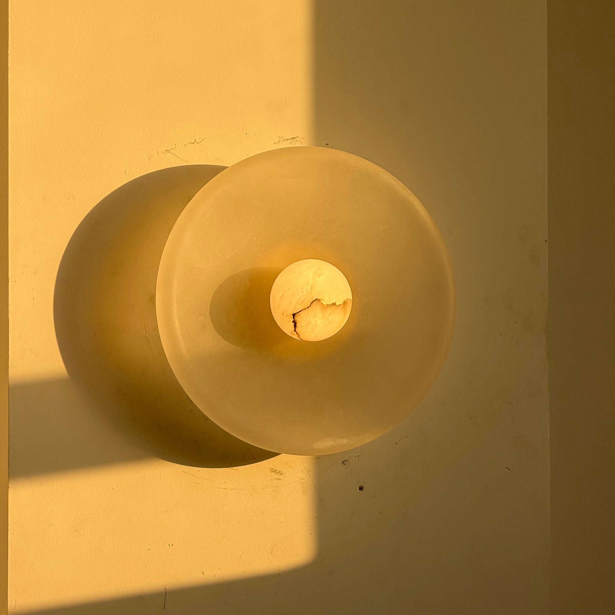 Orlisse Alabaster Wall Sconce
