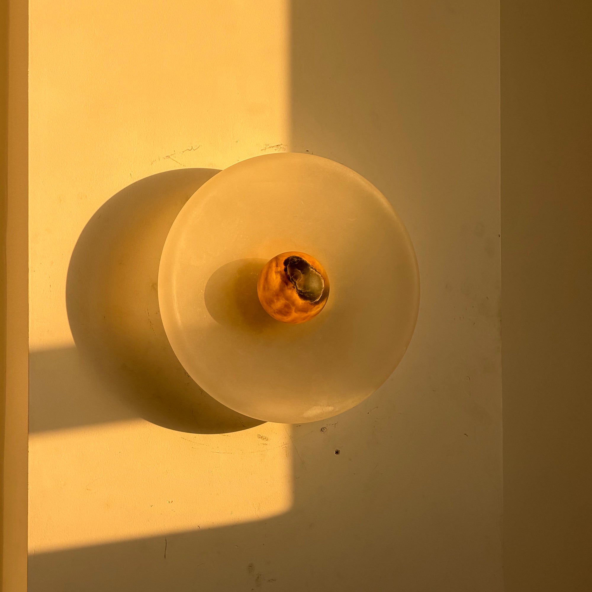 Orlisse Alabaster Wall Sconce
