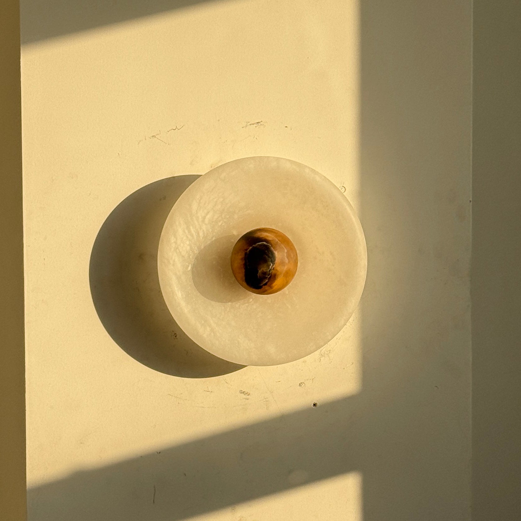 Orlisse Alabaster Wall Sconce