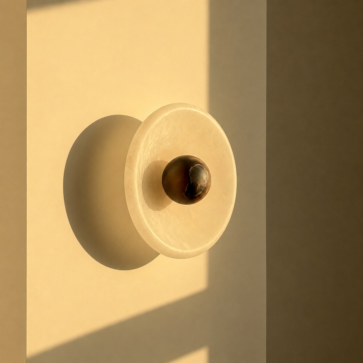 Orlisse Alabaster Wall Sconce