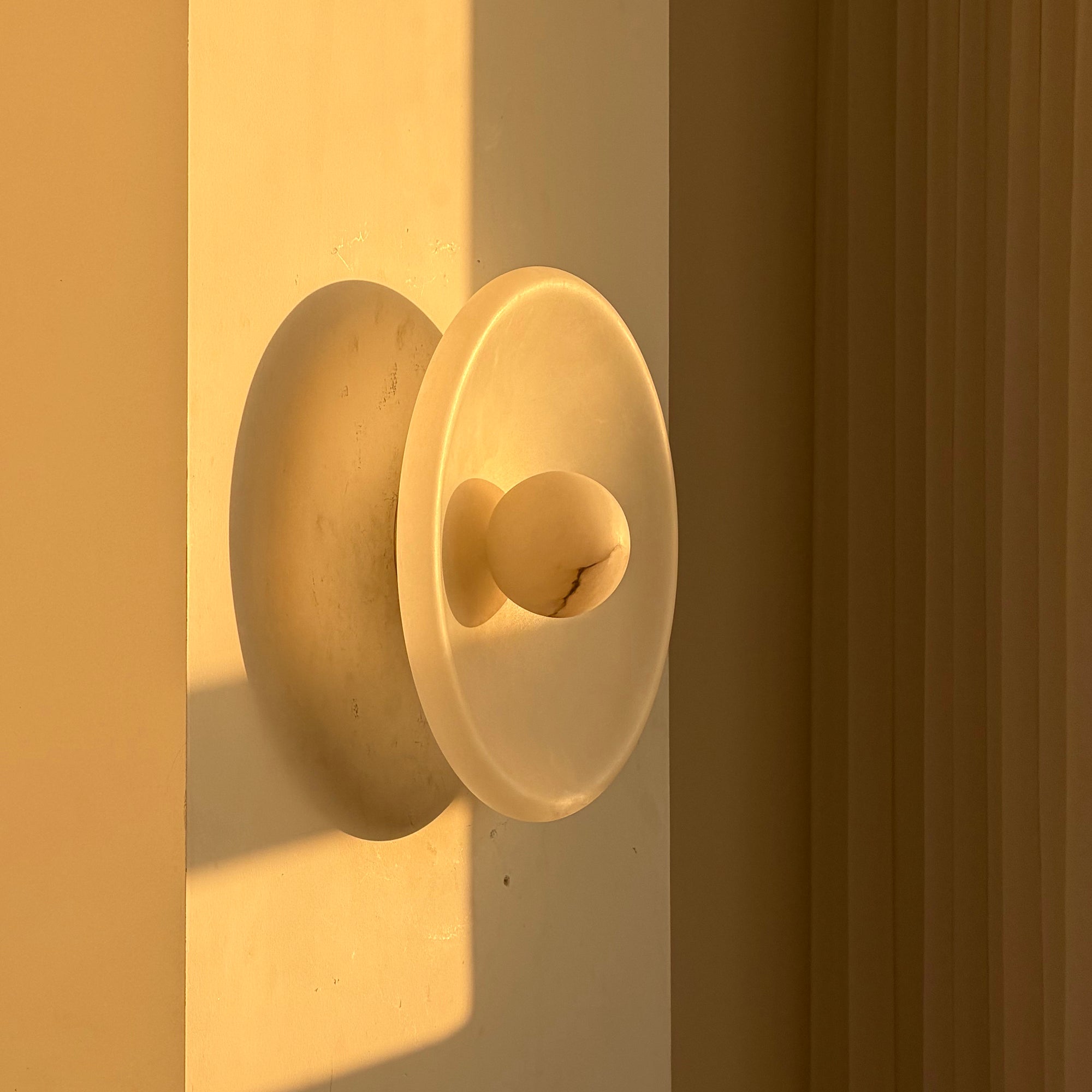 Orlisse Alabaster Wall Sconce