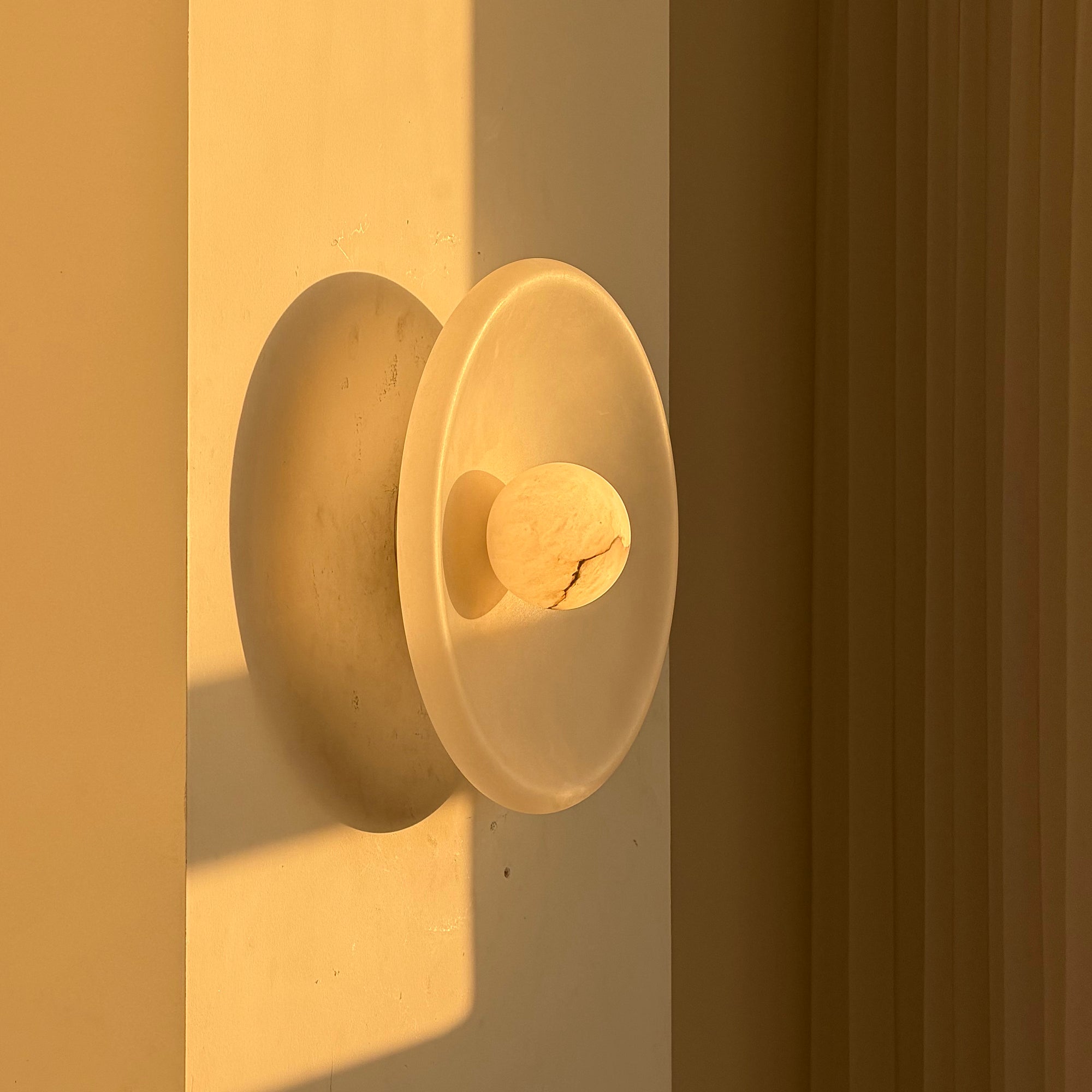 Orlisse Alabaster Wall Sconce