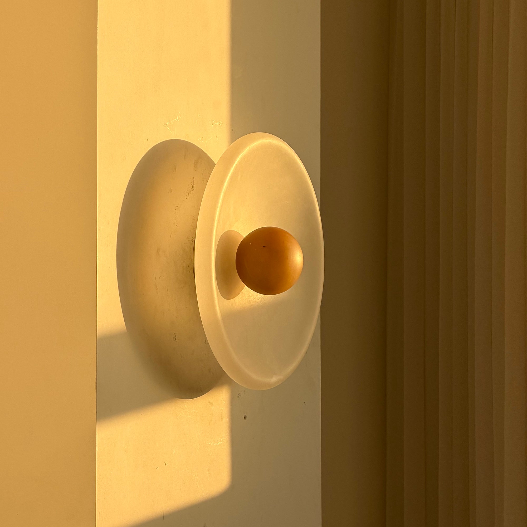 Orlisse Alabaster Wall Sconce