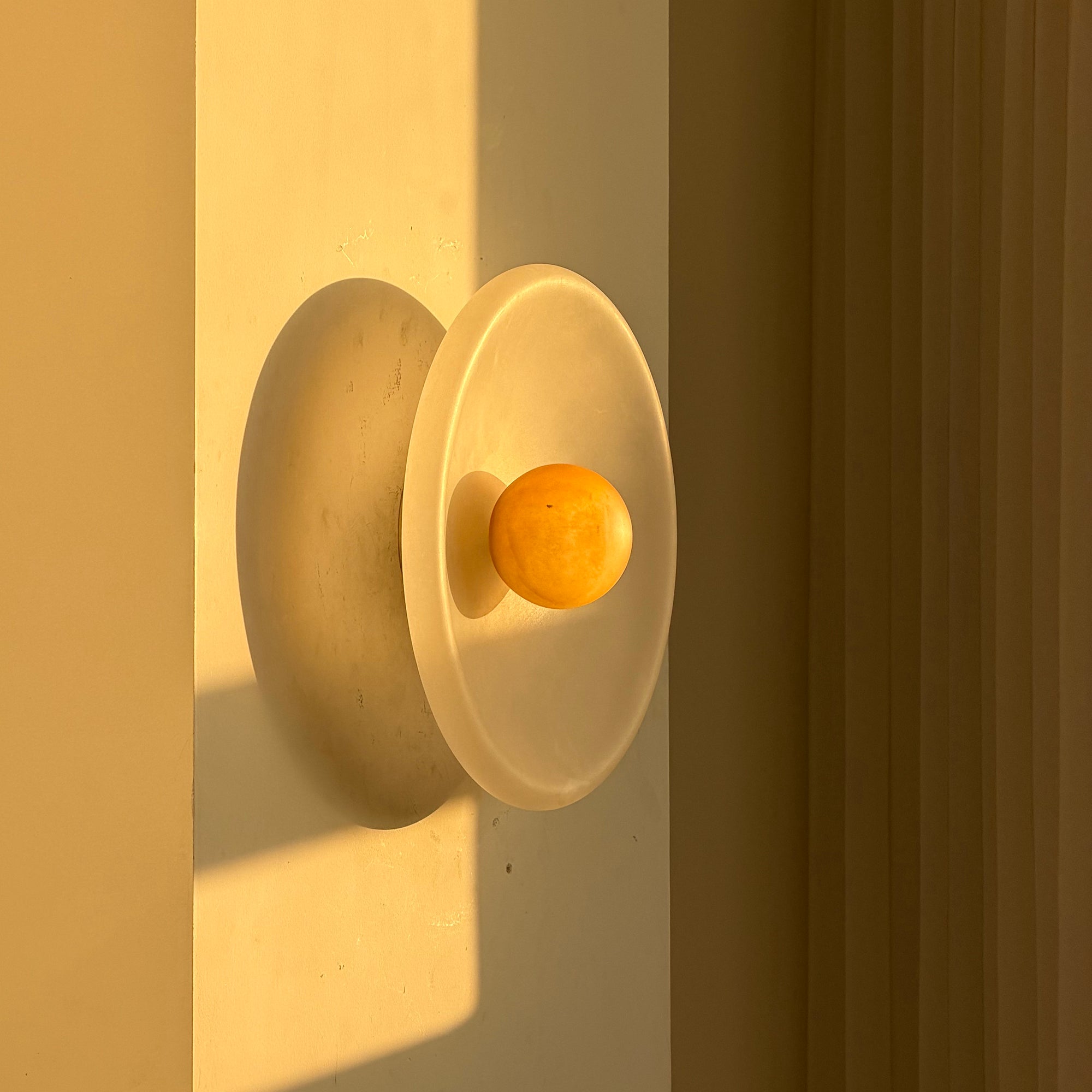 Orlisse Alabaster Wall Sconce
