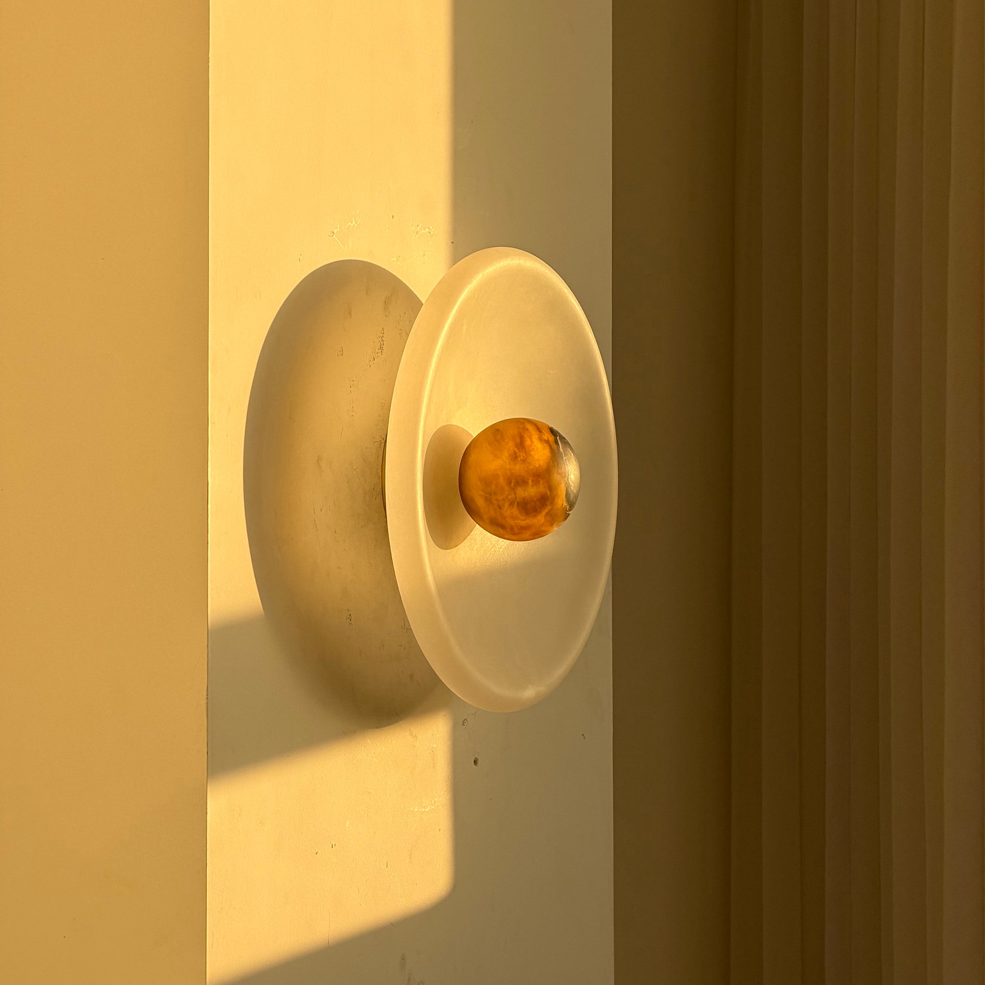 Orlisse Alabaster Wall Sconce