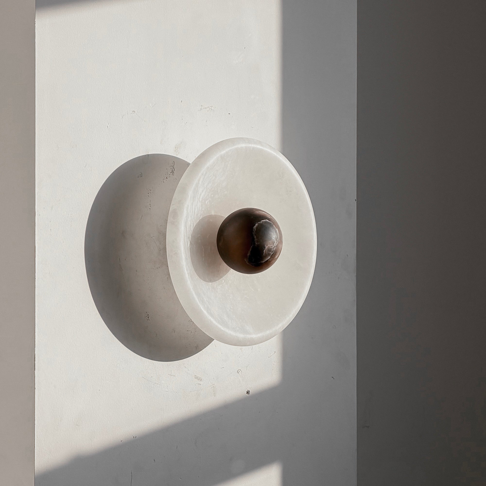 Orlisse Alabaster Wall Sconce