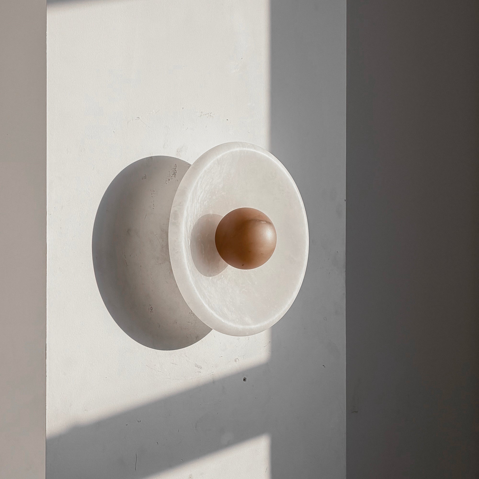 Orlisse Alabaster Wall Sconce