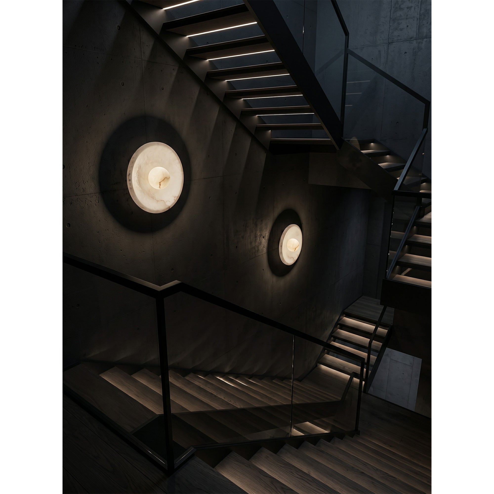 Orlisse Alabaster Wall Sconce