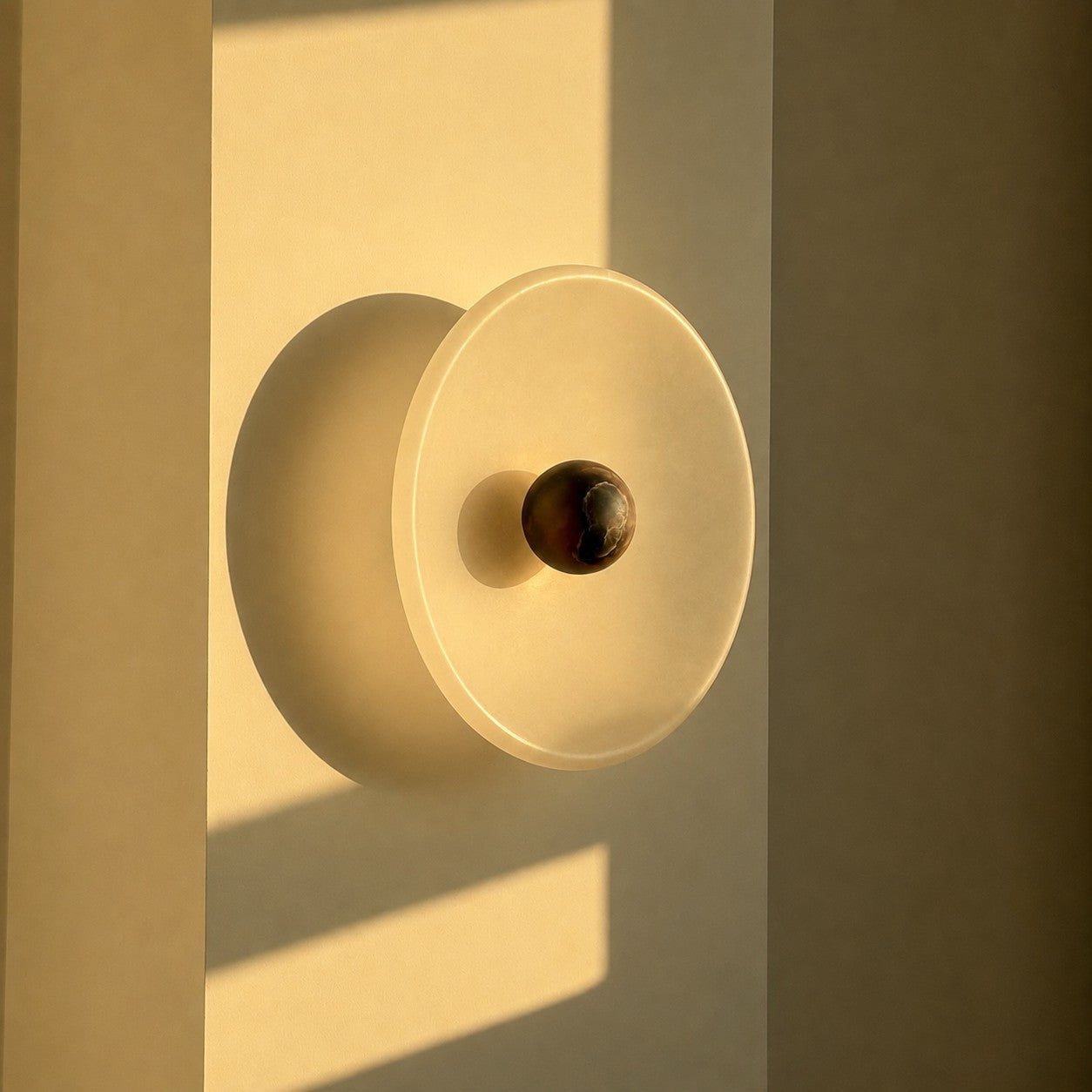 Orlisse Alabaster Wall Sconce