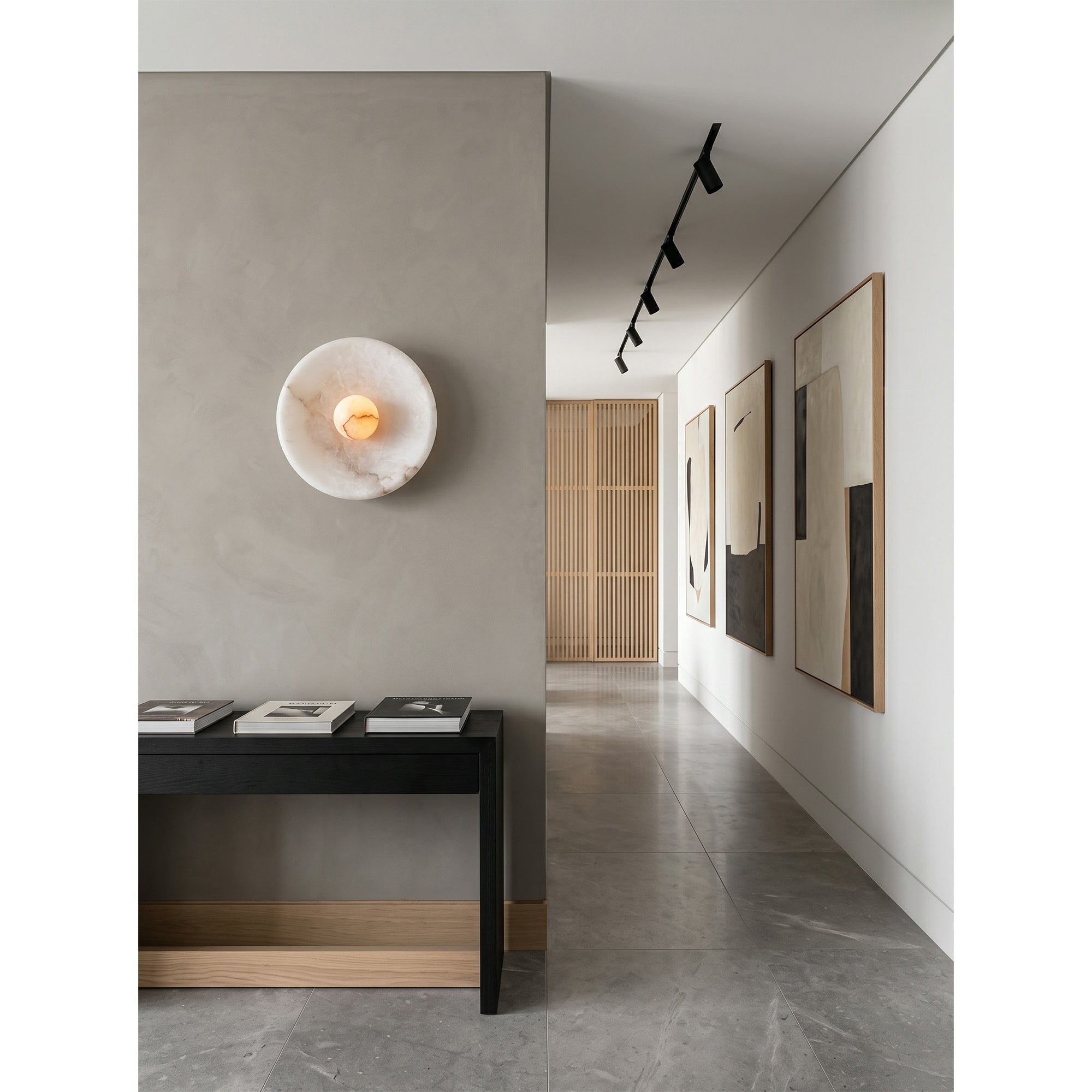 Orlisse Alabaster Wall Sconce