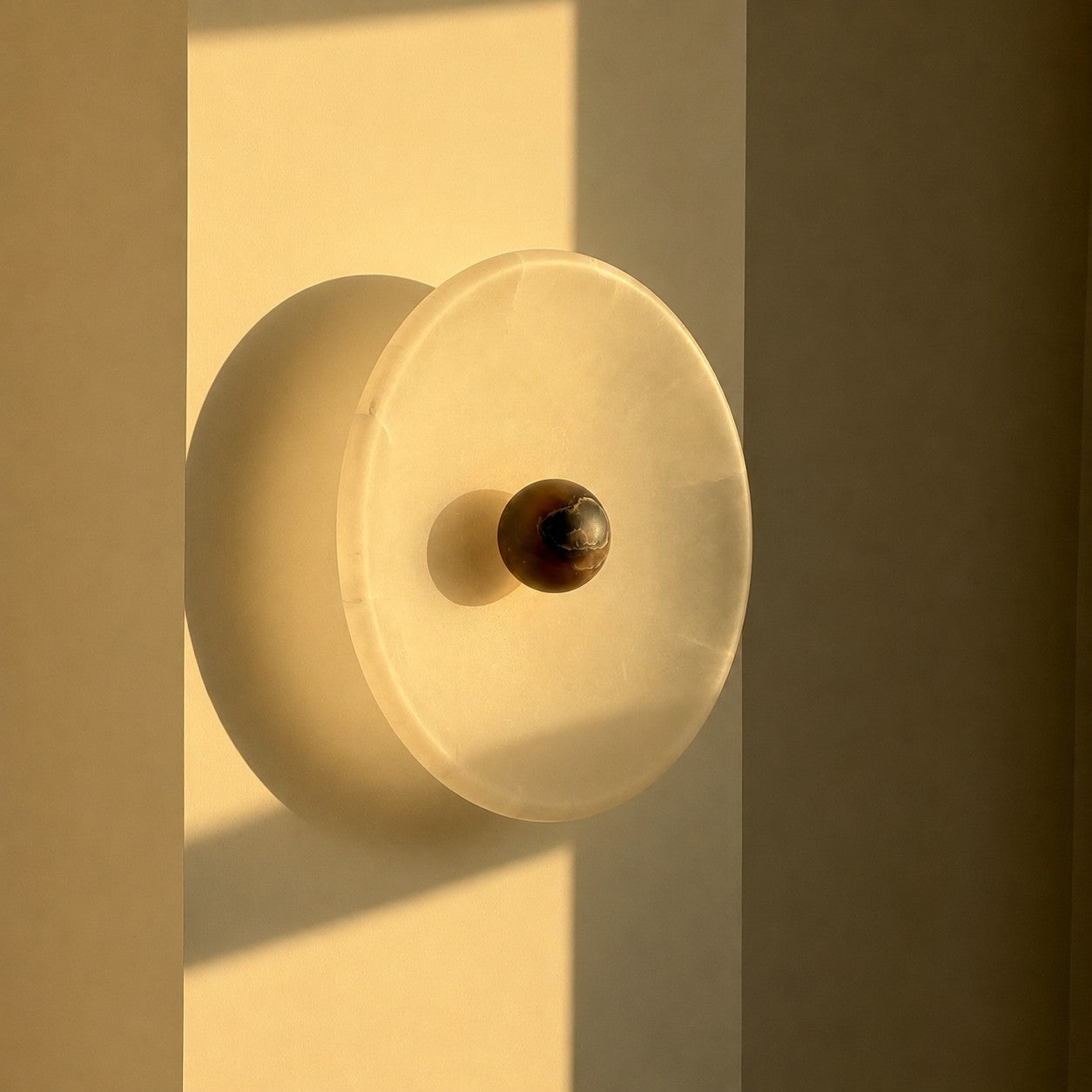 Orlisse Alabaster Wall Sconce