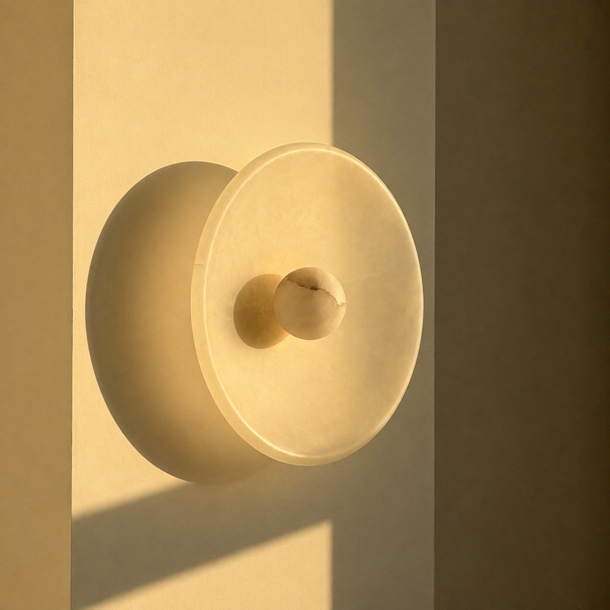 Orlisse Alabaster Wall Sconce