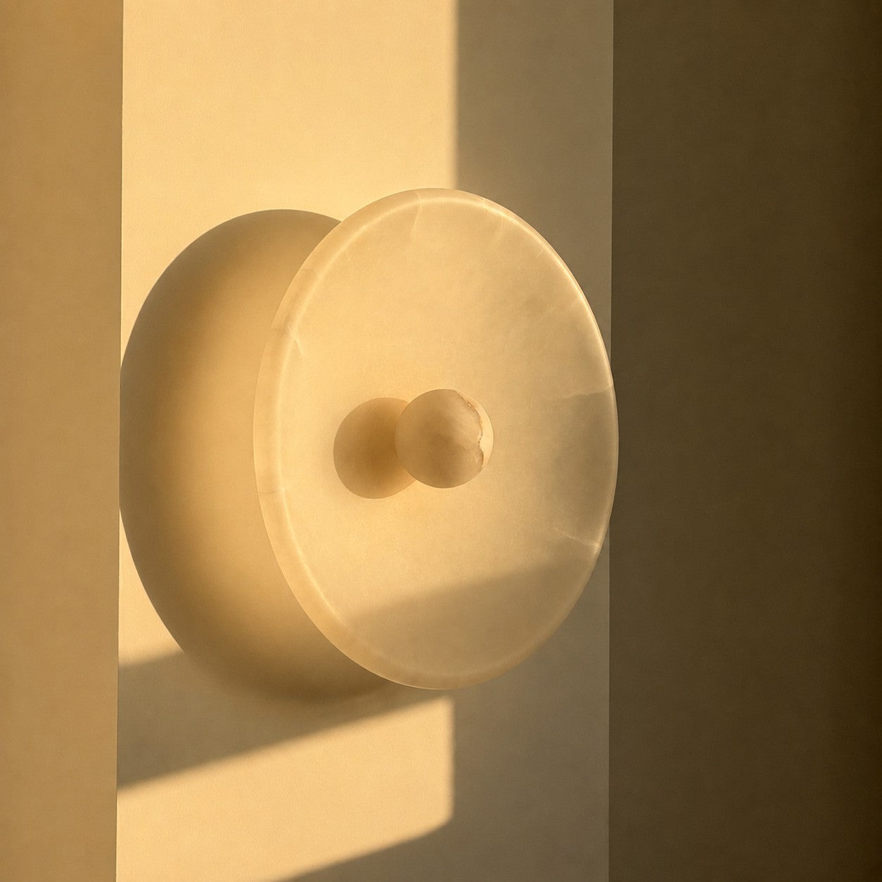 Orlisse Alabaster Wall Sconce