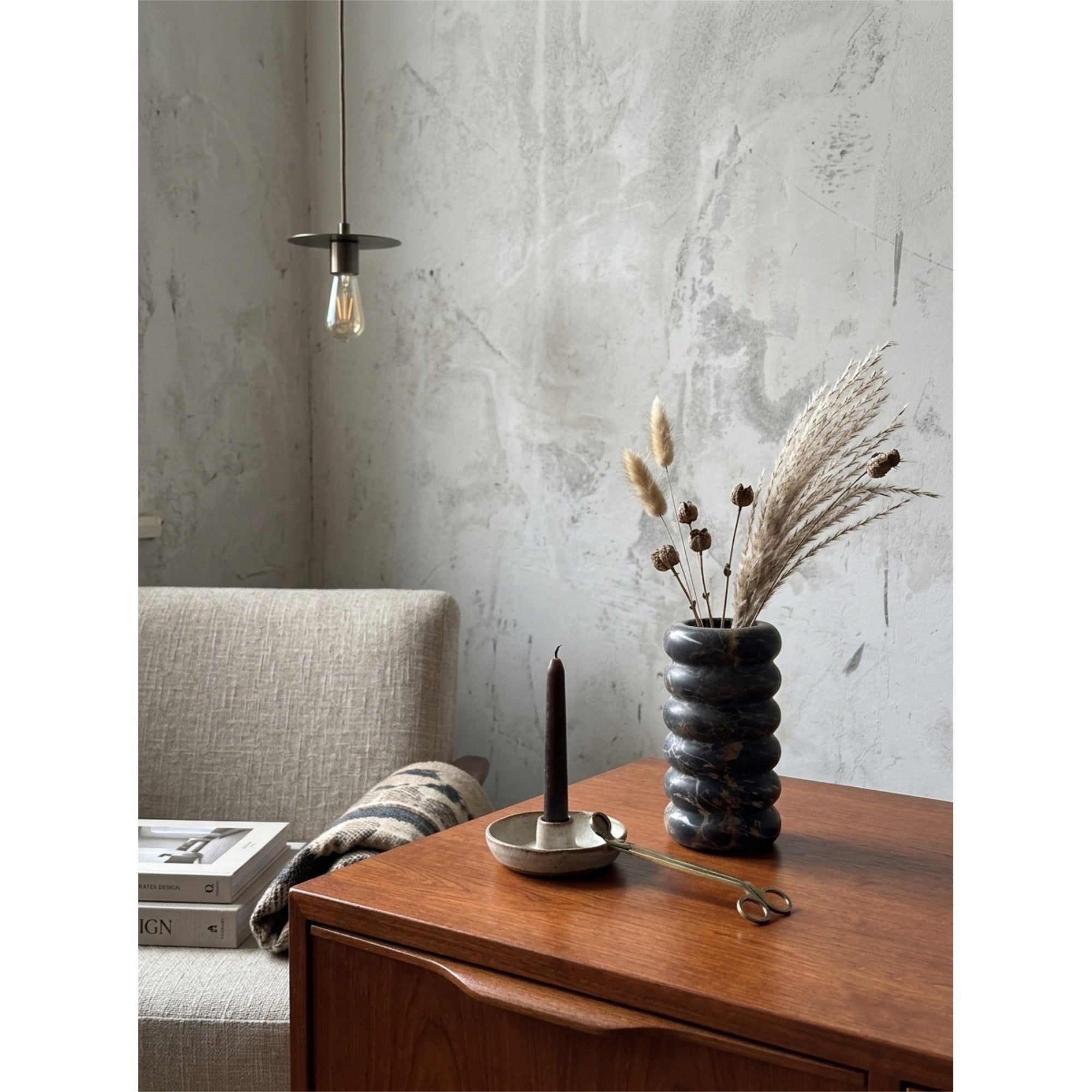 Ottilie Black Vase