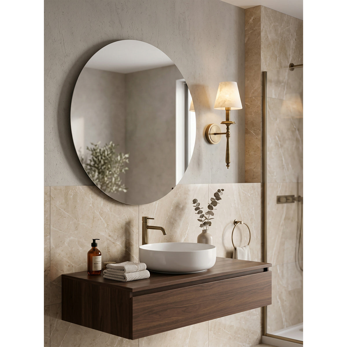 Oxford Alabaster Wall Sconce – detail 12